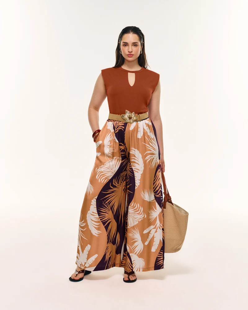 Pantalon Levy imprimé