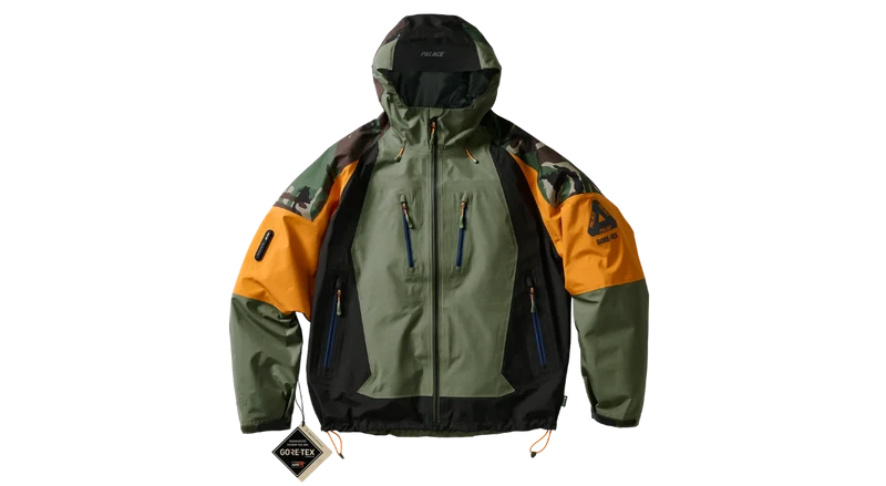 Palace GORE-TEX 3L Green Remix Jacket
