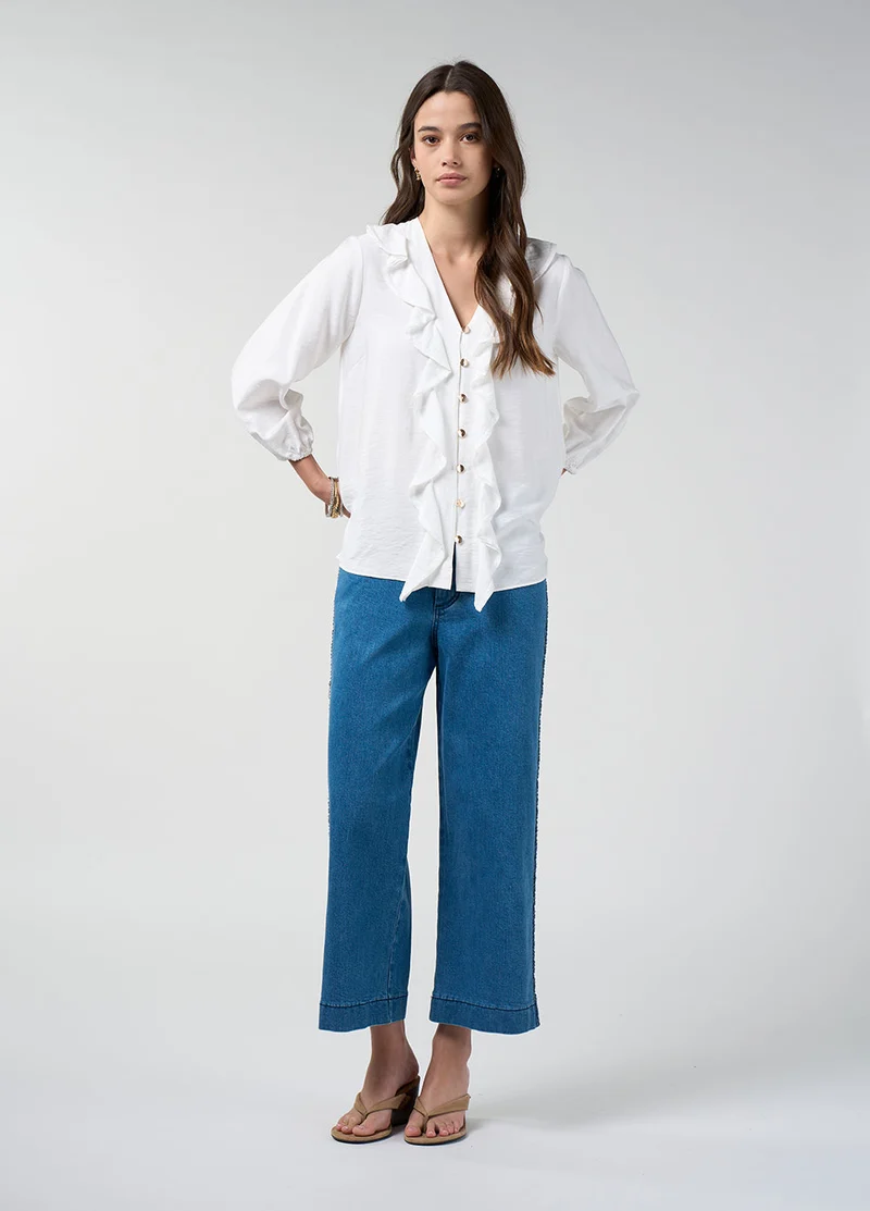 Priya shirt white