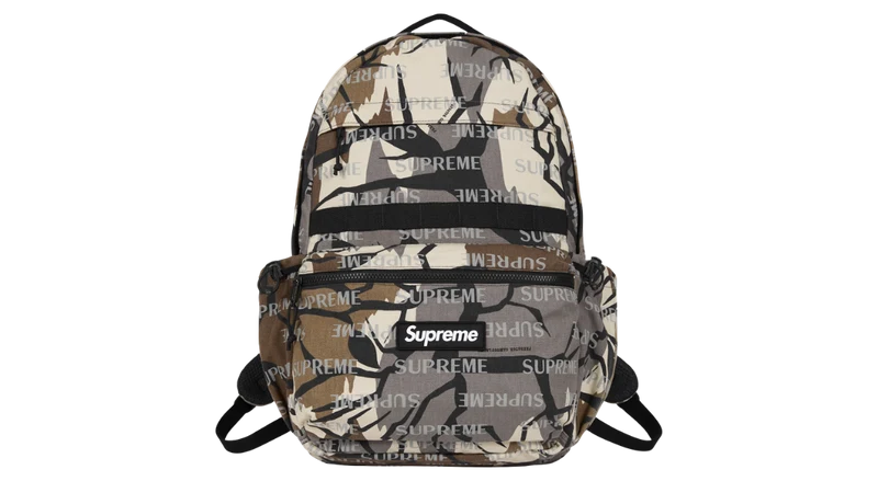 Supreme Reflective Logo Backpack Camo (FW26)