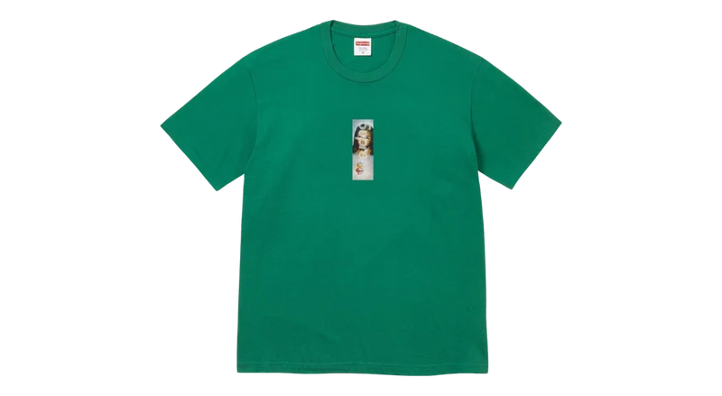 Supreme Prayer Card Box Logo Tee Light Pine