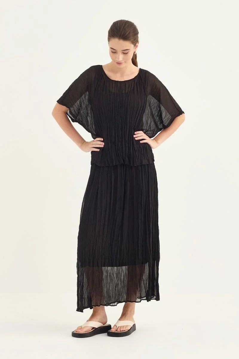 Verge Courtney Skirt - Black
