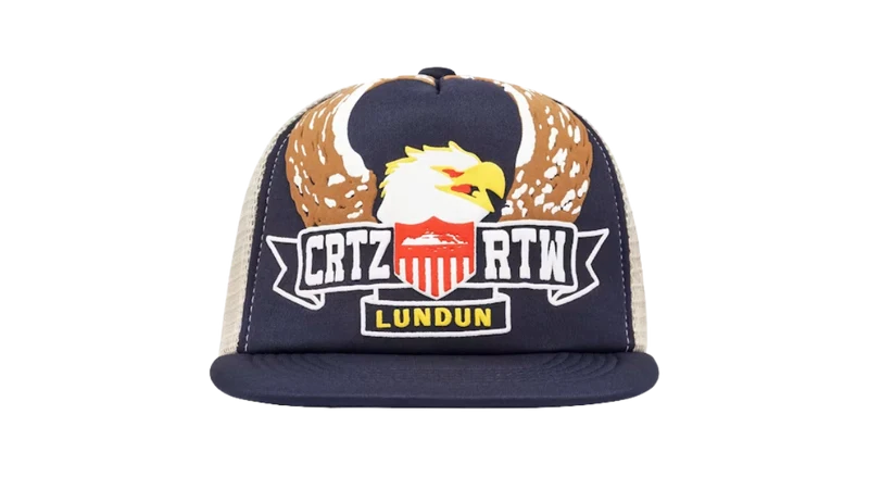 Corteiz Dipset Trucker Navy Cap
