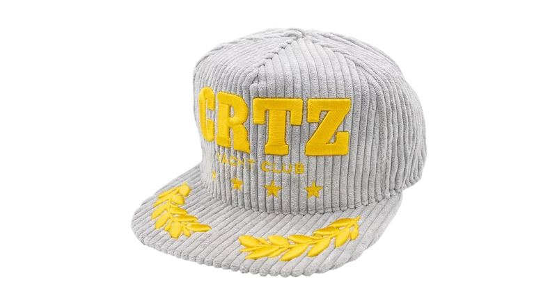 Corteiz Soho Yacht Club Crtz Grey Cap
