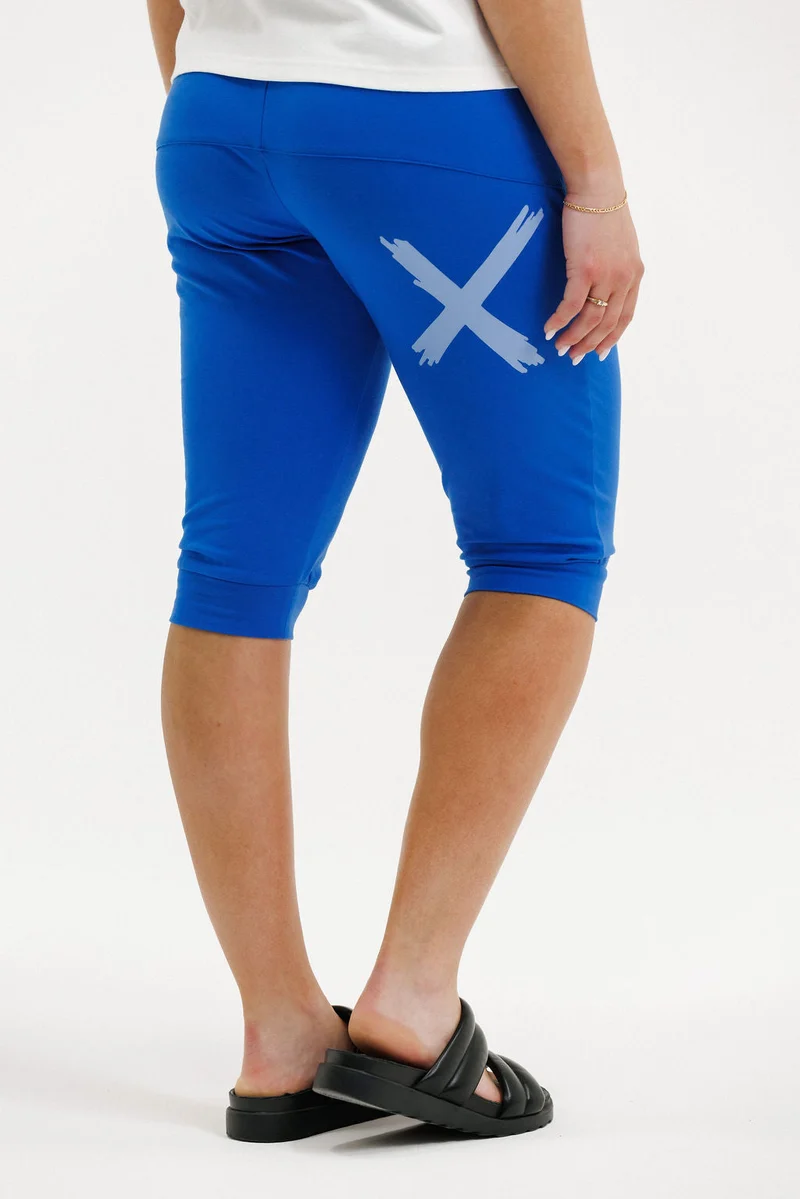 3/4 Apartment pants Coastal blue