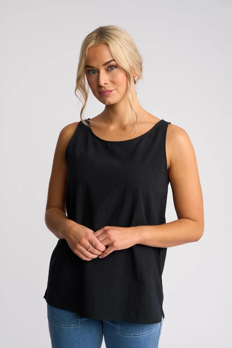 Romy singlet top ink