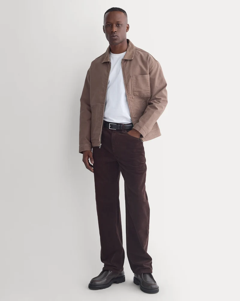 Stretch Corduroy 5-Pocket Pant | Coffee Bean