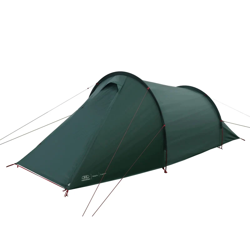 Highlander Respite 2 Person Tunnel Tent Pine Green
