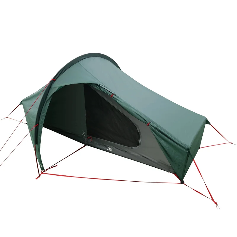 Highlander Respite 1 Person Tunnel Tent Pine Green