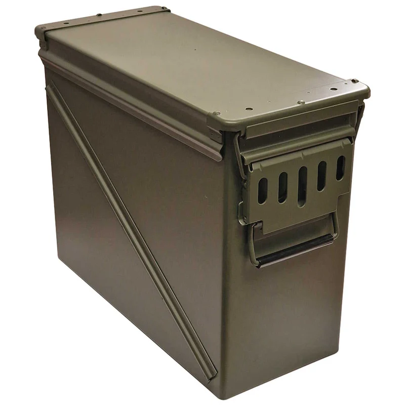 British Army M548 Ammo Box Olive - New