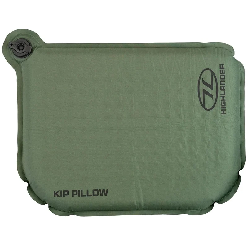 Highlander Kip Self-Inflating Pillow Olive Green