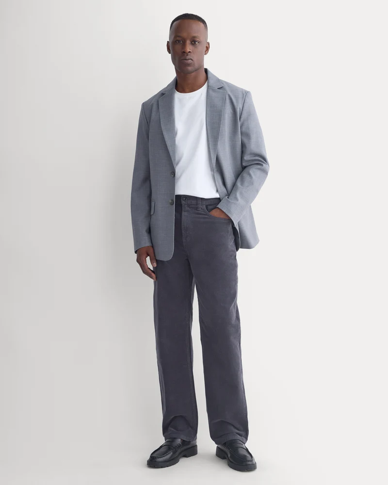 Stretch Corduroy 5-Pocket Pant | Graphite