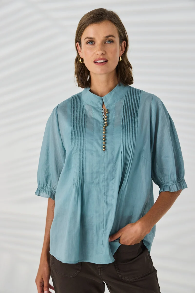 Pier shirt seafoam