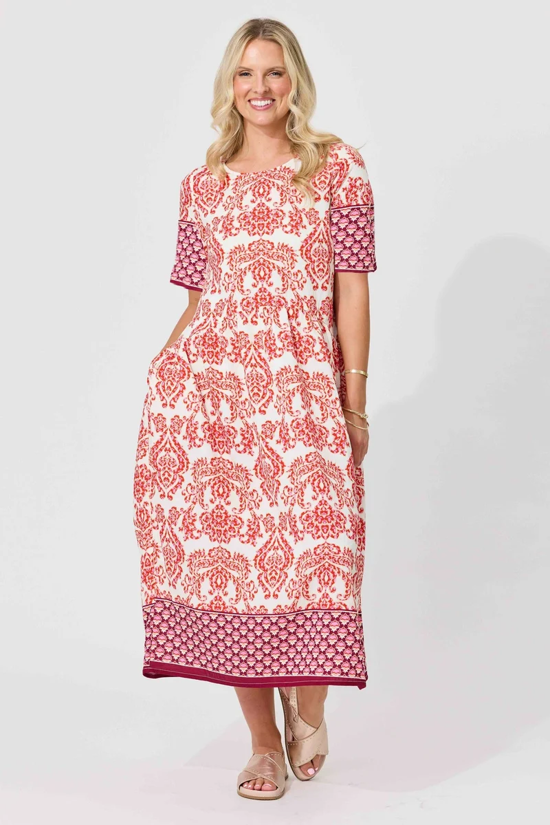 Madonna dress pink persian