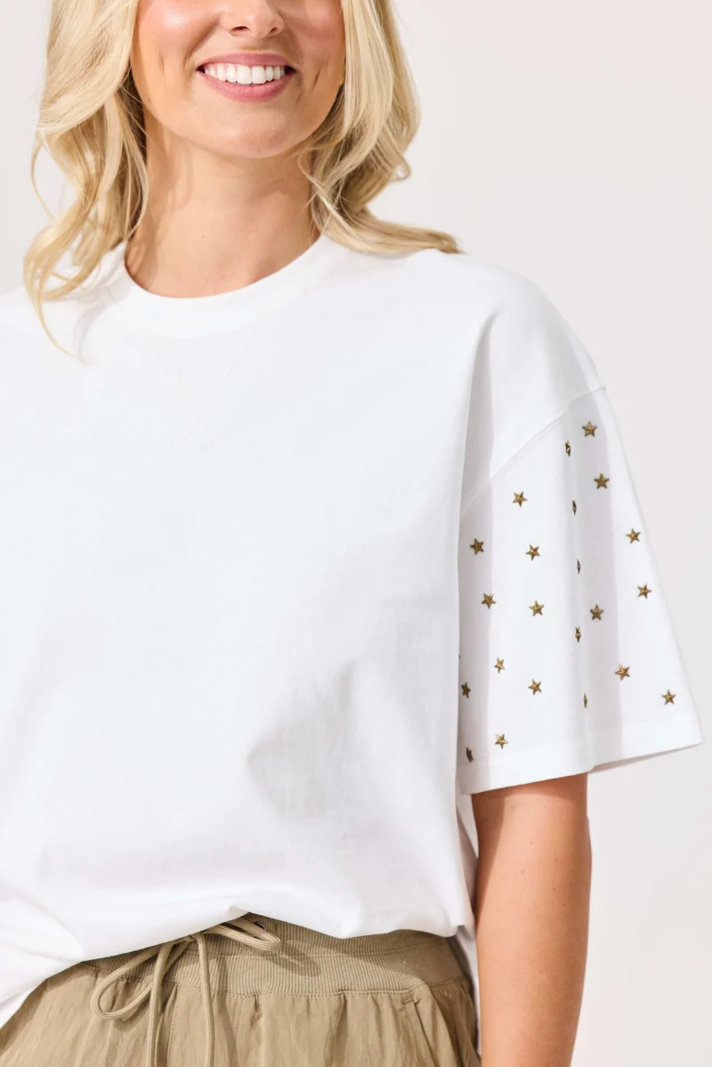 Stardom Tee cool white