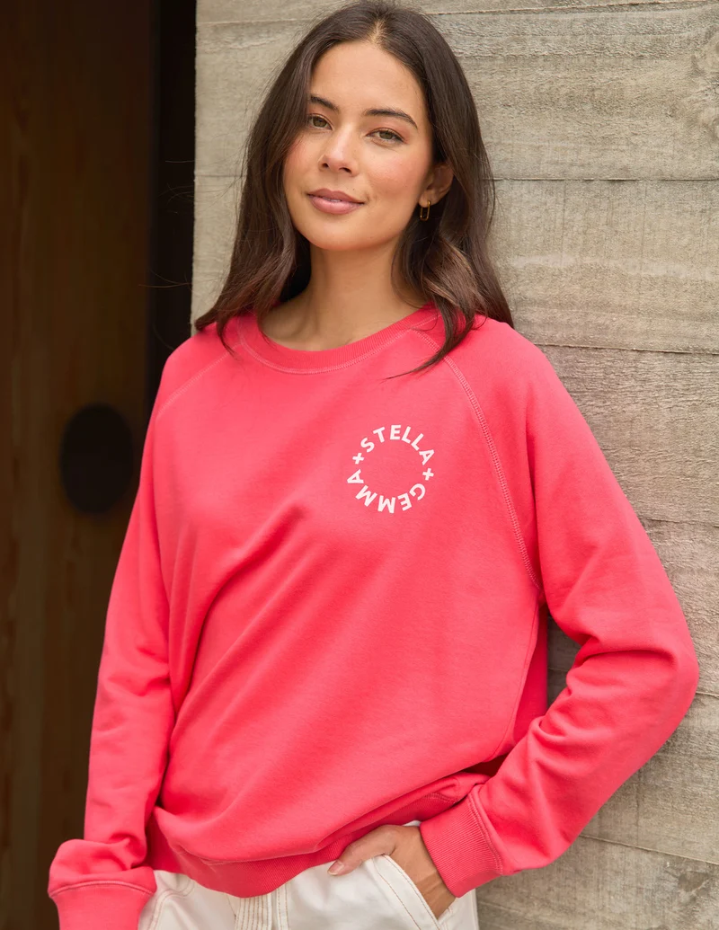 Classic sweat deep Coral