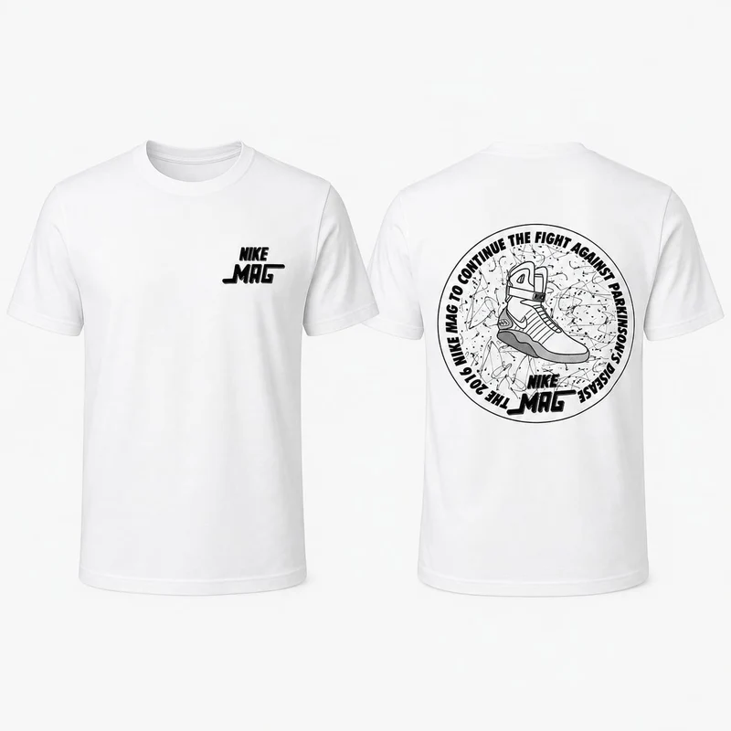 Nike Air Mag 2016 Tee White