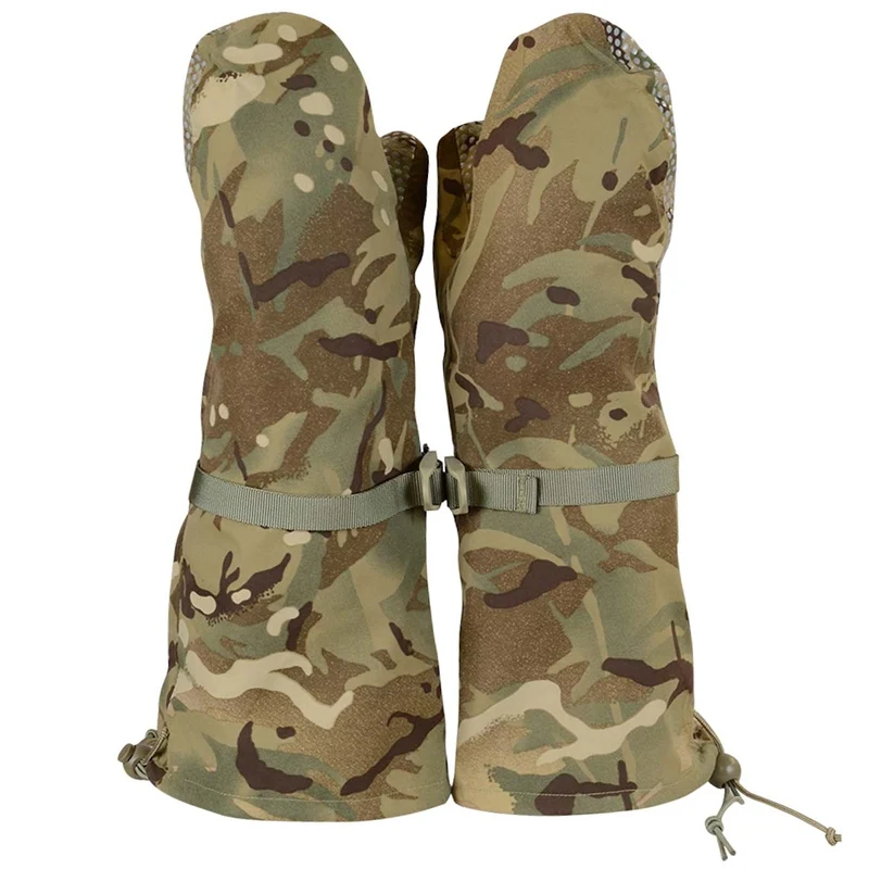 British Army MVP Cold Weather Outer Mittens MTP Camo