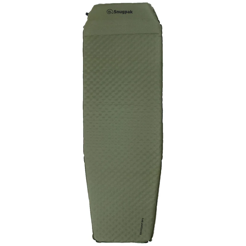 Snugpak XL Self-Inflating Mat with Built-in Pillow Olive