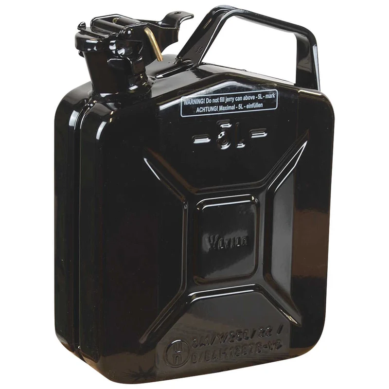 Wavian NATO Steel Jerry Can 5L Black