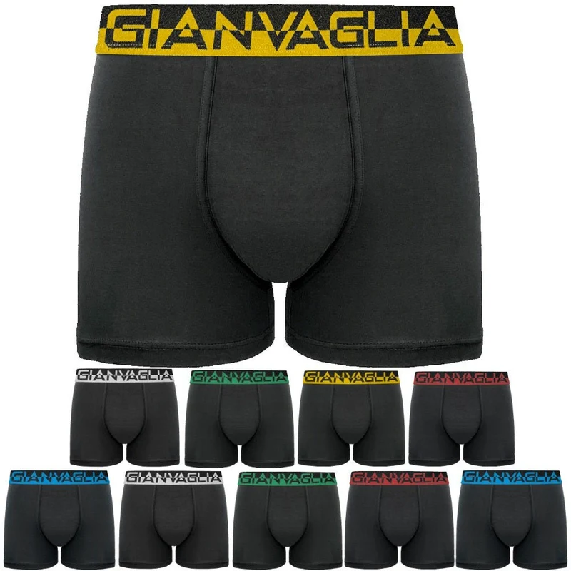 10-pack Svarta kalsonger - Supersköna