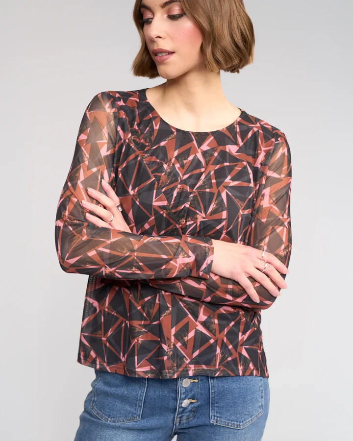 Knewe Label Apex Top - Dusk