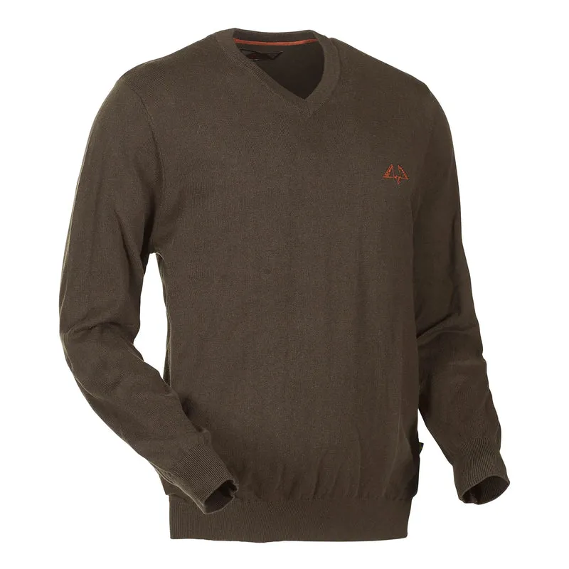 Crest V-Neck Sweater