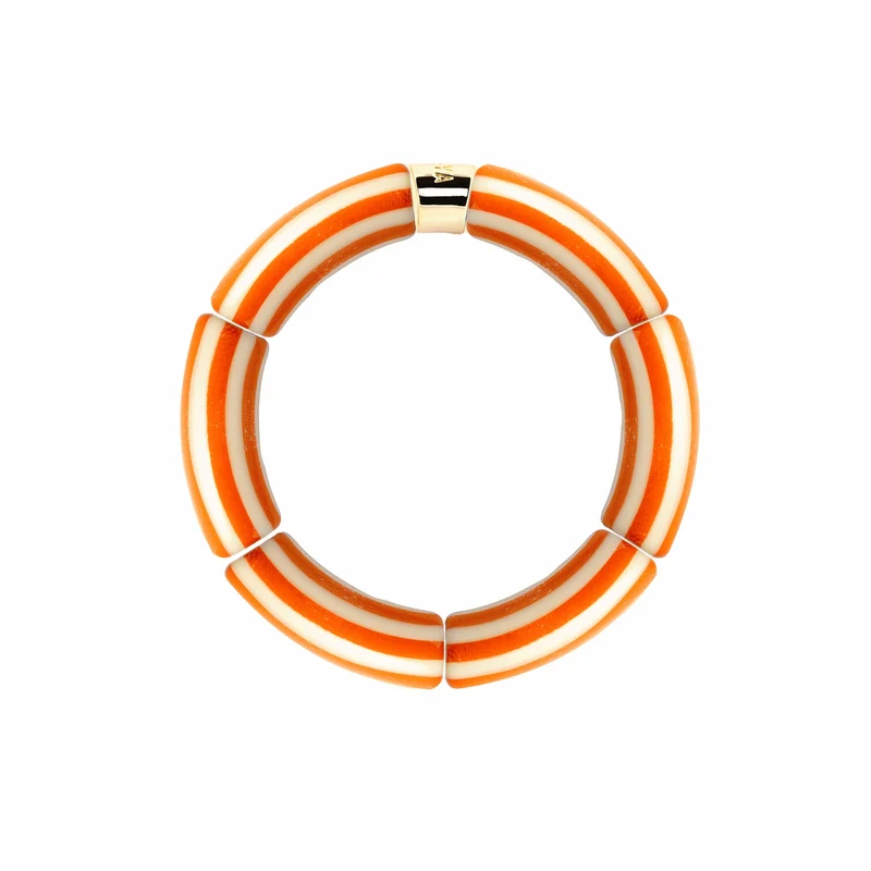 Parabaya Pipoca Bangle Laranja Brazil Riviera - 3 Colours