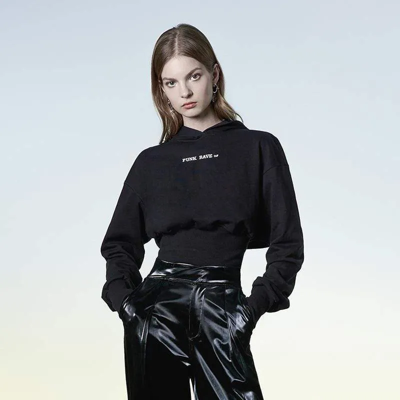 Punk Casual Hoodies för kvinnor