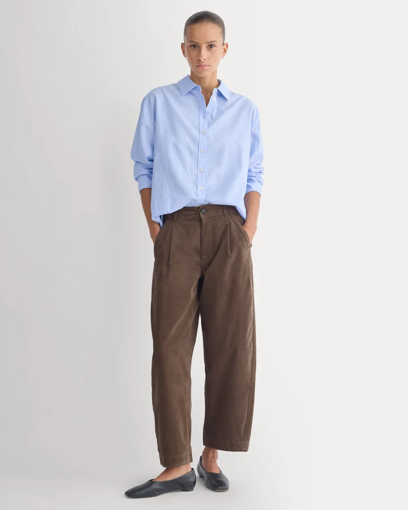 Everywhere Pinwale Corduroy Pant | Deep Taupe