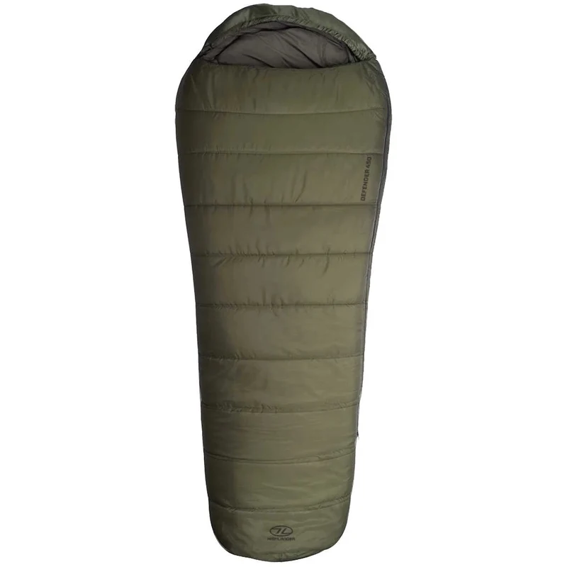 Highlander Defender 450 Sleeping Bag Ranger Green