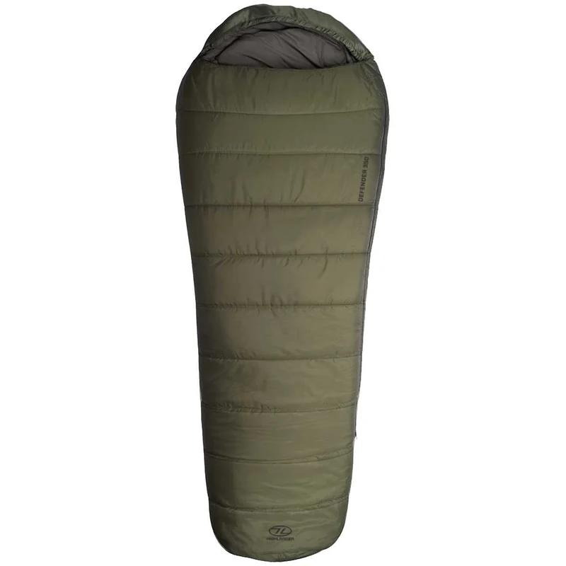Highlander Defender 350 Sleeping Bag Ranger Green