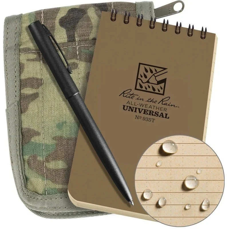 Rite in the Rain Top Bound Notebook Kit 3" x 5" - Camo
