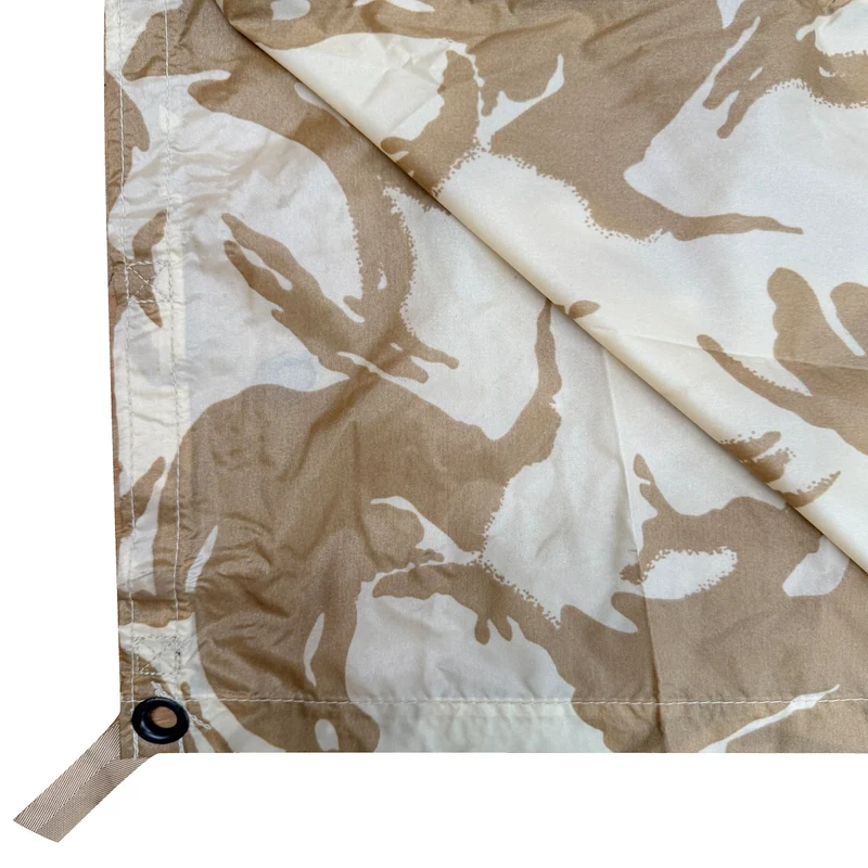 British Army Surplus Desert DPM Basha Tarp - Grade 1