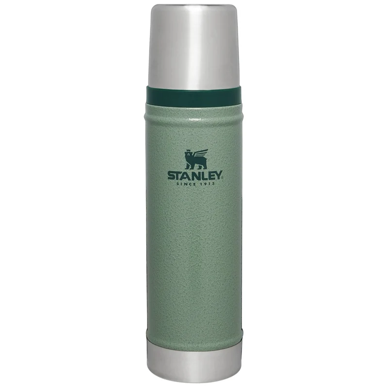 Stanley Classic Legendary Vacuum Thermos Flask 590ml Hammertone Green