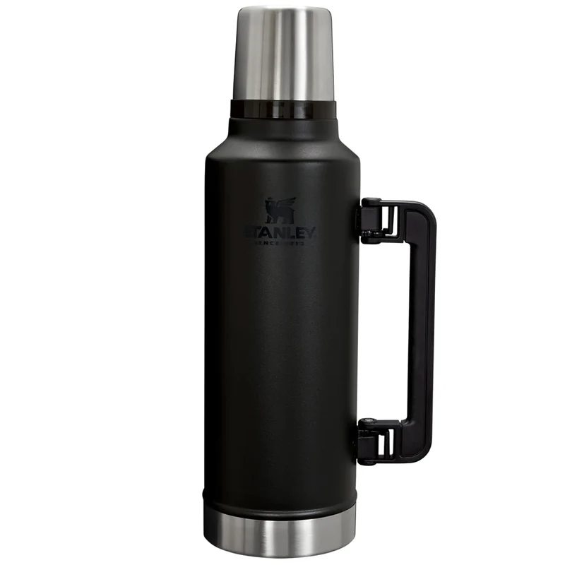 Stanley Classic Legendary Vacuum Thermos Flask 1.9L Black 2.0