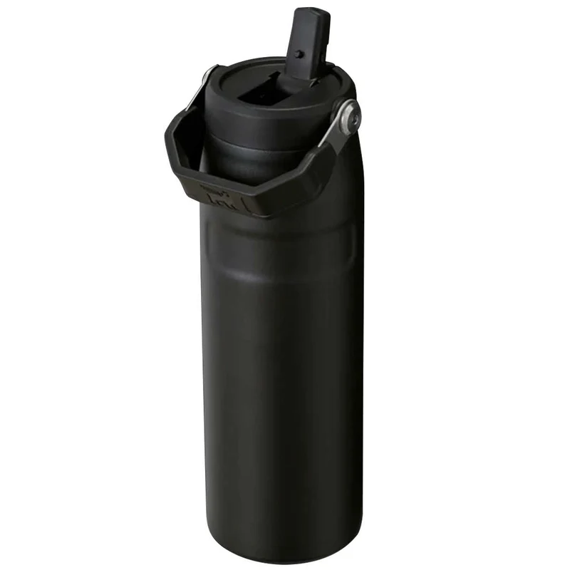 Stanley IceFlow Flip Straw Bottle 700ml Black 2.0