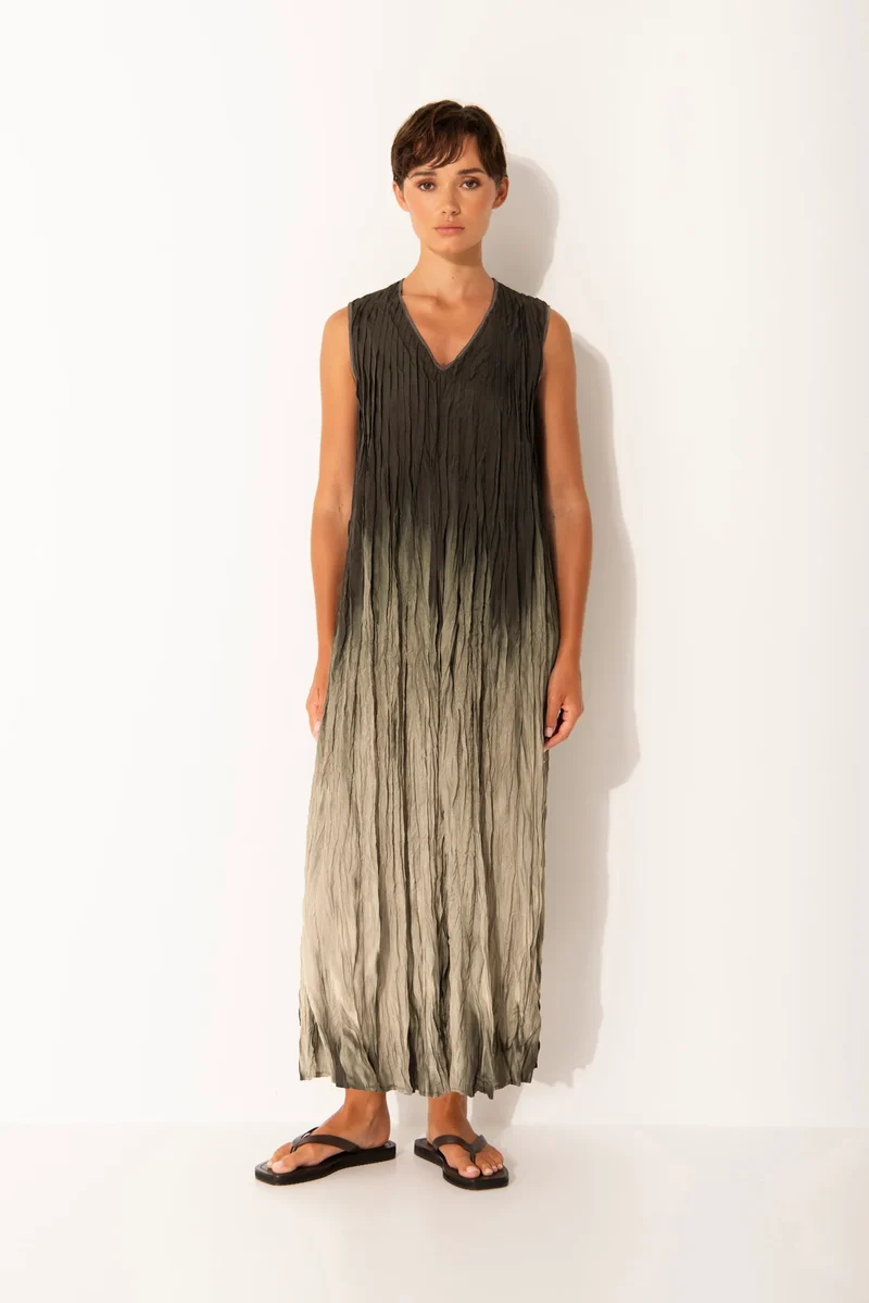 Lounge The Label Milos Dress - Earth