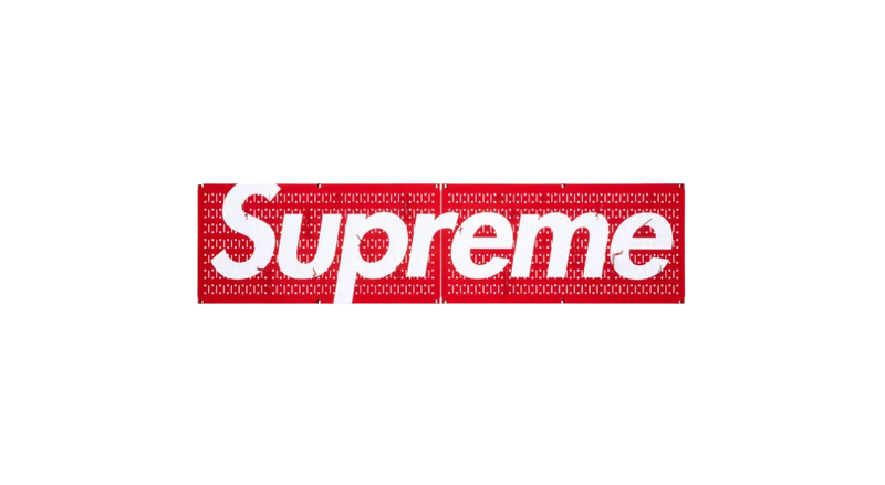 Supreme Wall Control Pegboard Panel Set of 2 Red