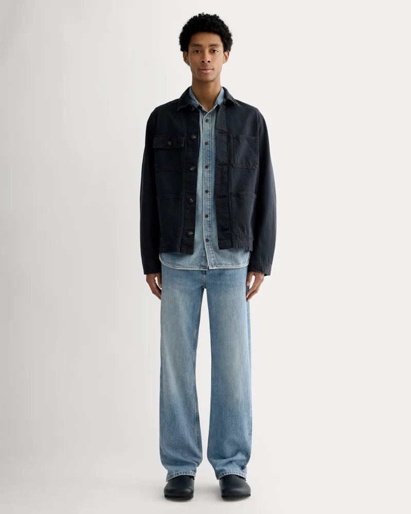 The '90s Loose Straight Jean | Light Indigo