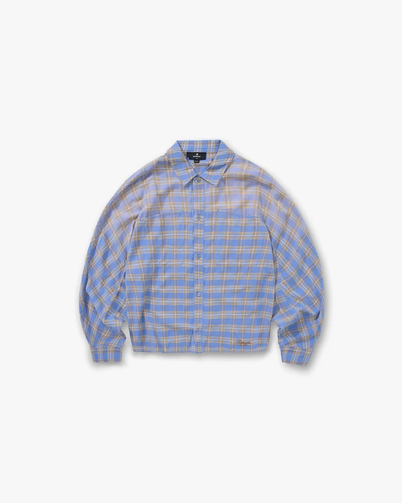 Santa Monica Flannel Shirt - Drift Blue
