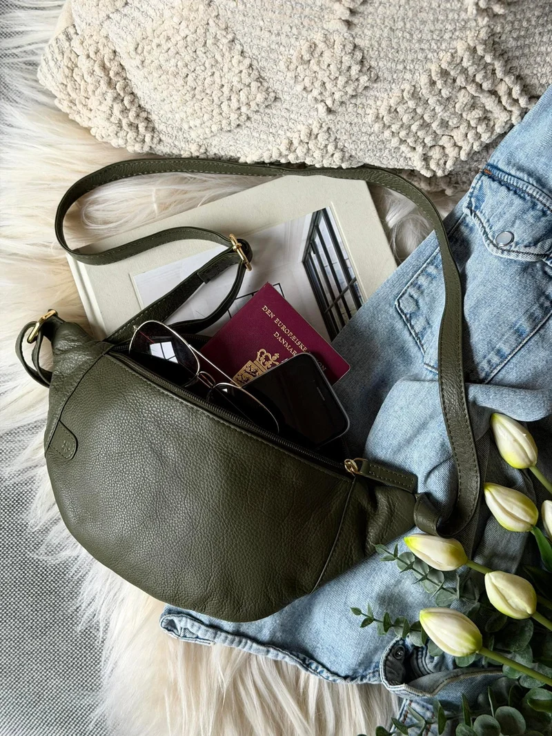 Bumbag Misse - Army / Gold
