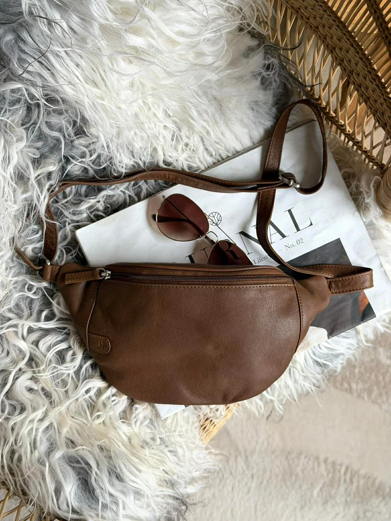 Bum bag Misse - Coffee / Silver