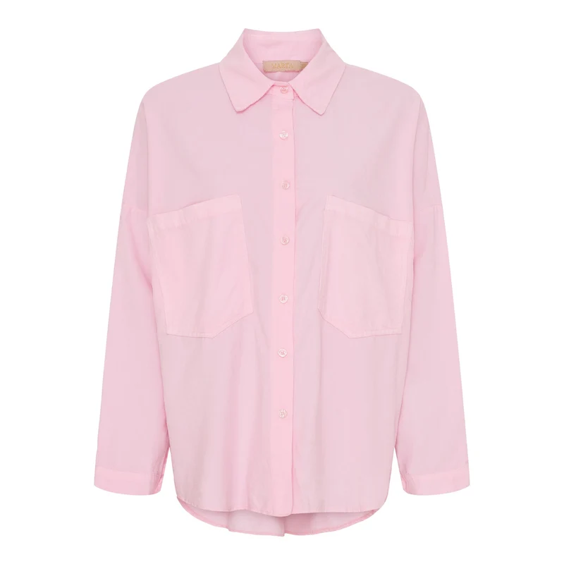 Skjorta babycord - Rosa