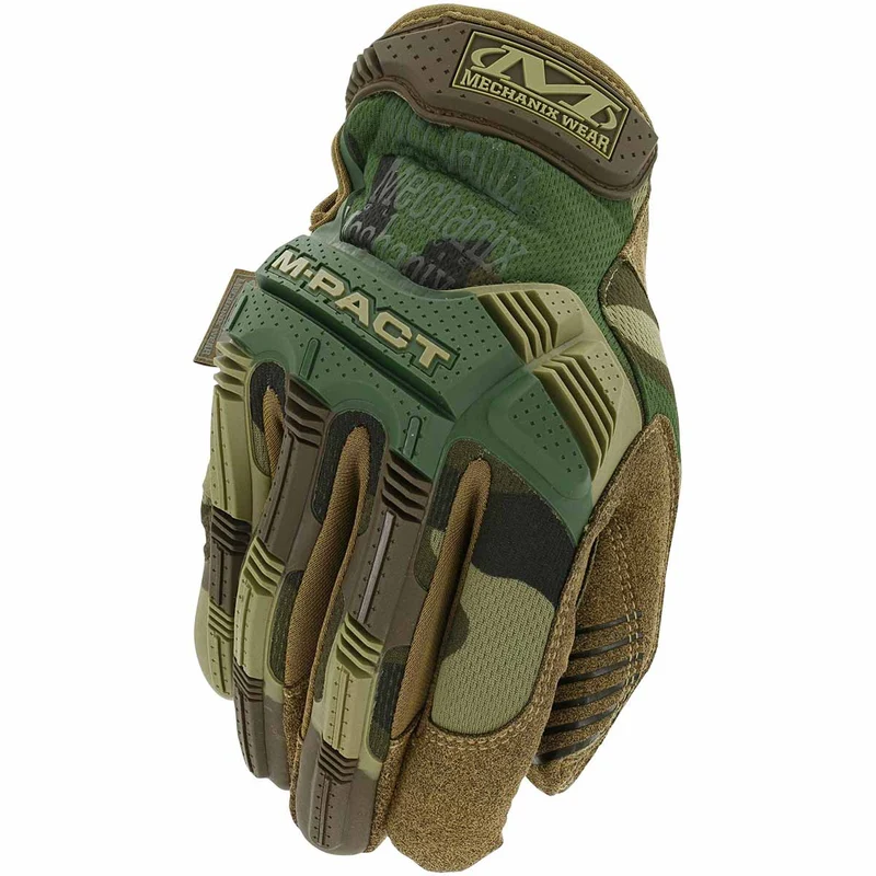 Mechanix Wear M-Pact Gloves Woodland Camo