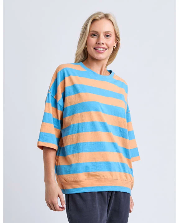 Maize colourblock sweat