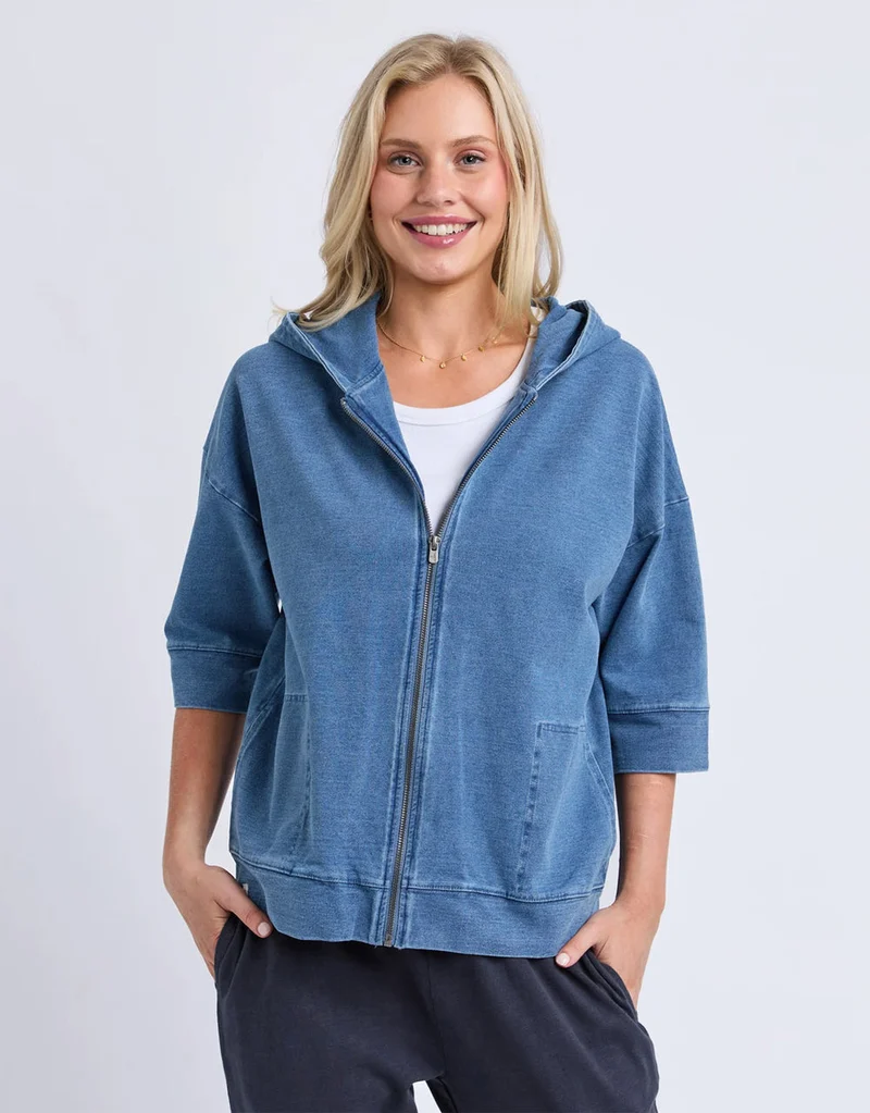 Tessa Denim look Hoodie