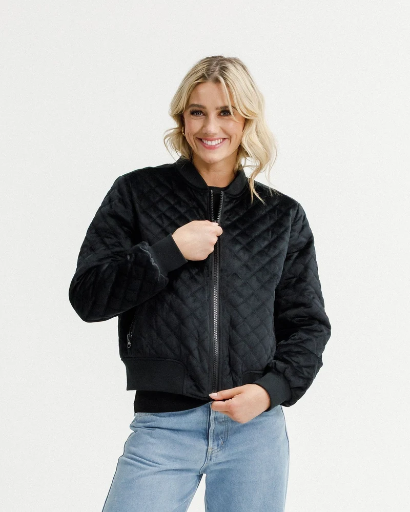 Wyld bomber black quill (Last one size 14)
