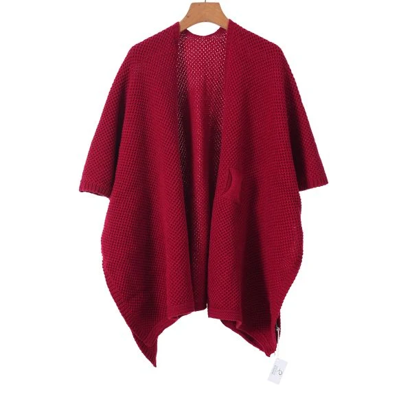 Edinburgh Shawl burgundy red