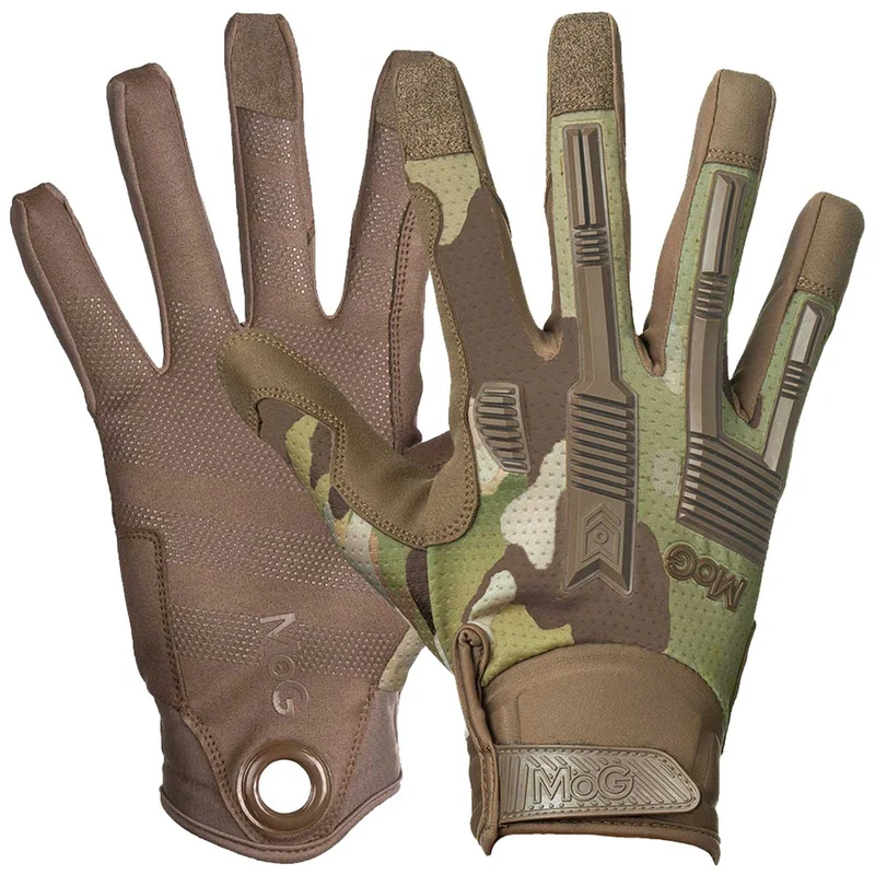 MoG Target High Abrasion Ergoshield Tactical Gloves Multicam
